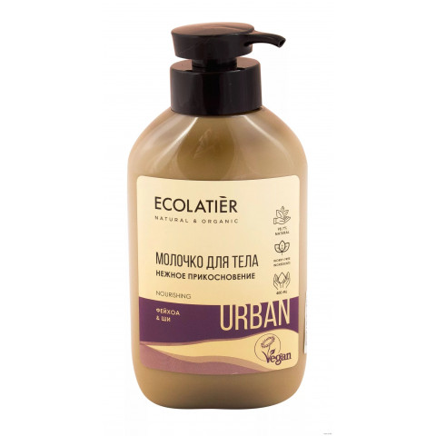 Молочко для тела ECOLATIER Urban Нежное прикосновение 400 мл Молочко для тела ECOLATIER Urban Нежное прикосновение 400 мл