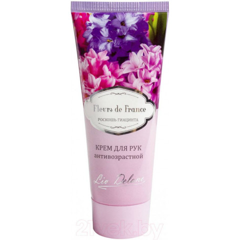 Крем для рук Liv Delano Fleurs De France Роскошь гиацинта 75 г Крем для рук Liv Delano Fleurs De France Роскошь гиацинта 75 г