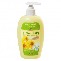 Гель-интим IRIS Народная аптека с чередой и D-пантенолом 250 мл Гель-интим IRIS Народная аптека с чередой и D-пантенолом 250 мл