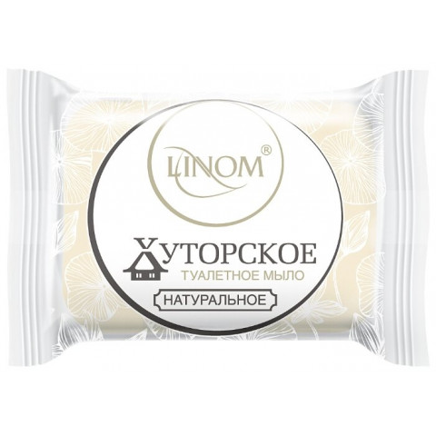 Мыло ЛИНОМ "Хуторское" флоу-пак, 75 г