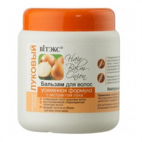 Бальзам для волос Витэкс Hair Balm Onion Луковый 450 мл Бальзам для волос Витэкс Hair Balm Onion Луковый 450 мл