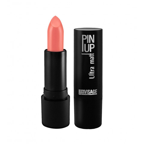 Помада губная LUX Visage Pin-Up Ultra matt № 502 Розовый персиковый 4г Помада губная LUX Visage Pin-Up Ultra matt № 502 Розовый персиковый 4г
