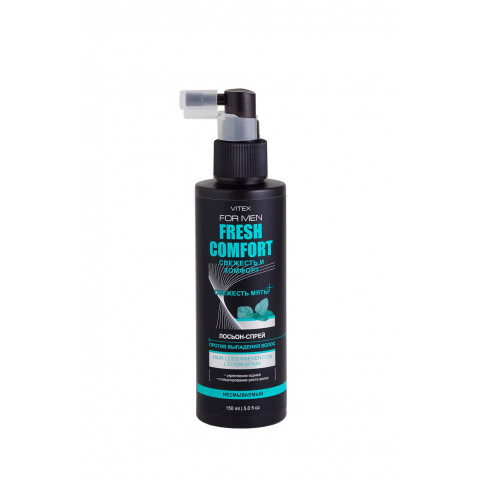 Лосьон-спрей Витэкс For Men Fresh comfort против выпадения волос несмываемый 150 мл Лосьон-спрей Витэкс For Men Fresh comfort против выпадения волос несмываемый 150 мл