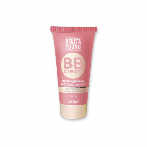ВВ-крем для лица SPF 15 Белита Belita Young Pfotoshop - эффект универсальный тон 30 мл