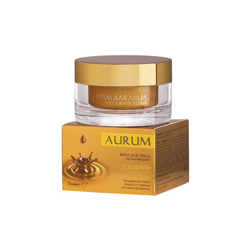 Крем для лица Белита AURUM увлажняющий с золотом 45г. Крем для лица Белита AURUM увлажняющий с золотом 45г.