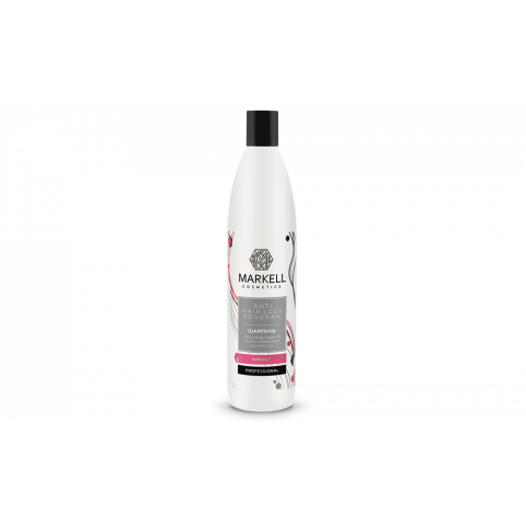 Шампунь против выпадения и для стимуляции волос Markell Professional Anti Hair Loss Program 500 мл Шампунь против выпадения и для стимуляции волос Markell Professional Anti Hair Loss Program 500 мл