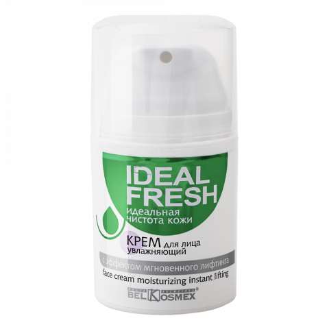 Крем для лица увлажняющий Белкосмекс Ideal Fresh Идеальная чистота кожи с эффектом мгновенного лифтинга 50 г Крем для лица увлажняющий Белкосмекс Ideal Fresh Идеальная чистота кожи с эффектом мгновенного лифтинга 50 г